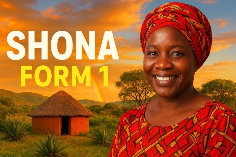 Shona Form 1