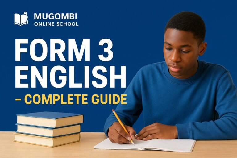 Form 3 English Language