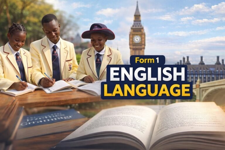 Form 1 English Language Full Course