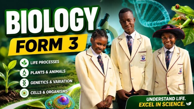 Form 3 Biology