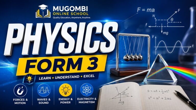 Form 3 Physics